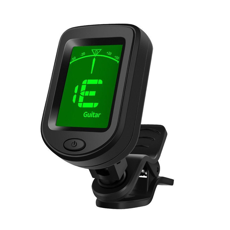 Guitar Tuner Clip - Бас-гитара, гавайская гитара, скрипка, мандолина, банджо,