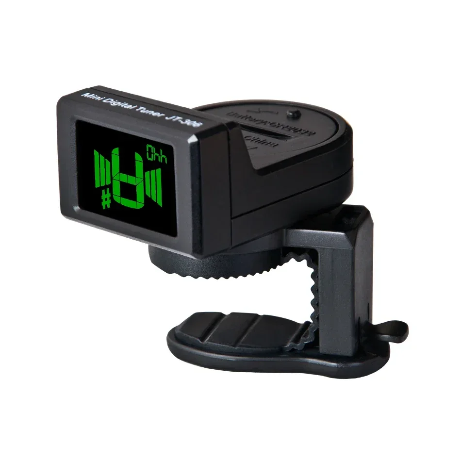 JT-306 Мини-гитарный тюнер, ци – обзор и цена Guitar Tuner Clip