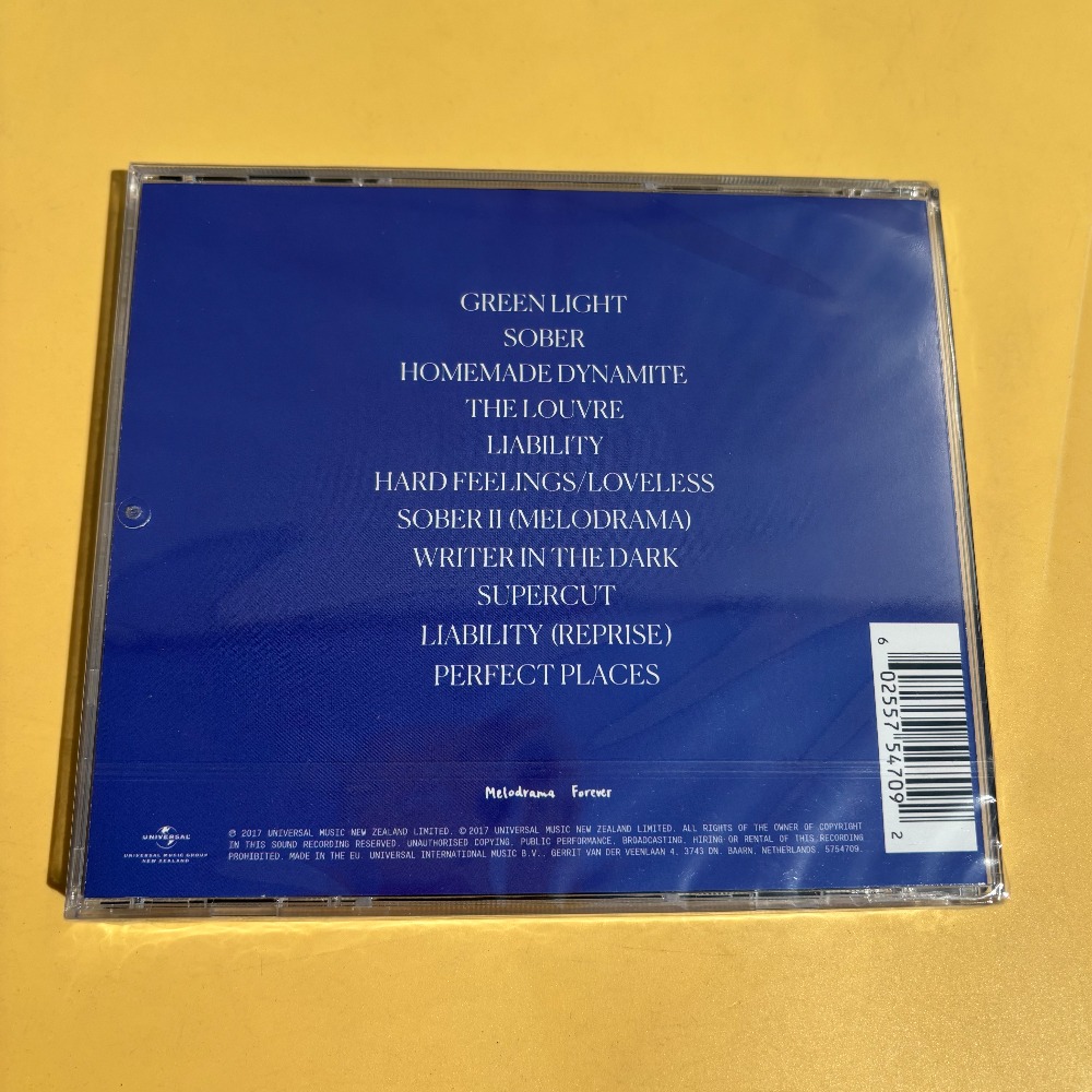 CD-диск 'Melodrama' Lorde: поп – обзор и цена Audio Music Editing