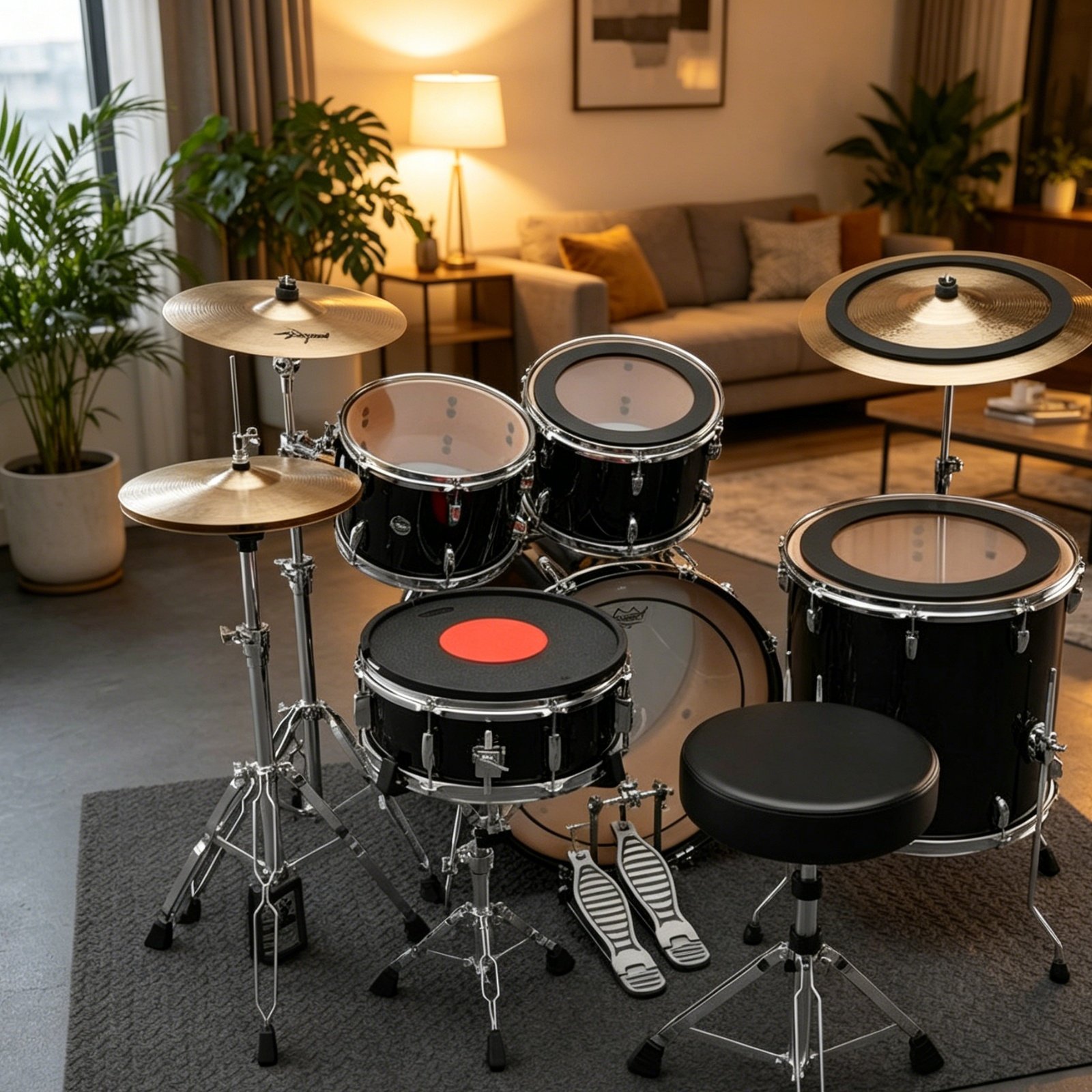 Набор резиновых заглушек для б – обзор и цена Drum Practice Pad