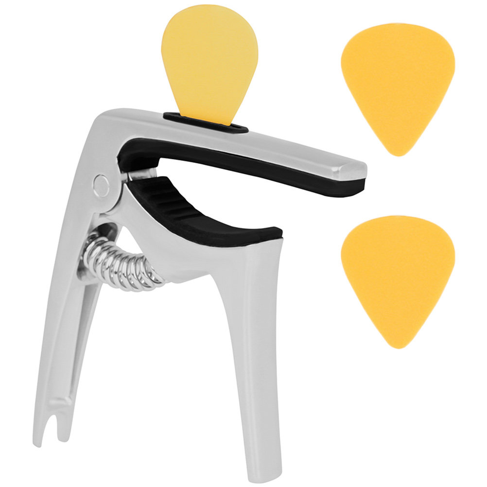 Металлический каподастр для ги – обзор и цена Guitar Tuner Clip