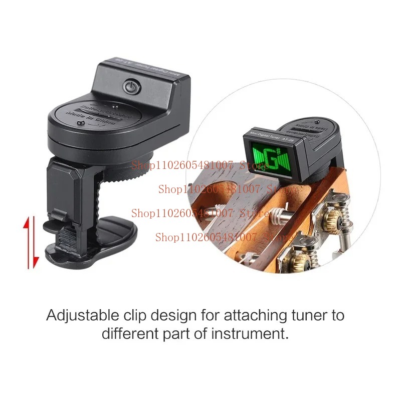 JT-306 тюнер для акустической  – обзор и цена Guitar Tuner Clip