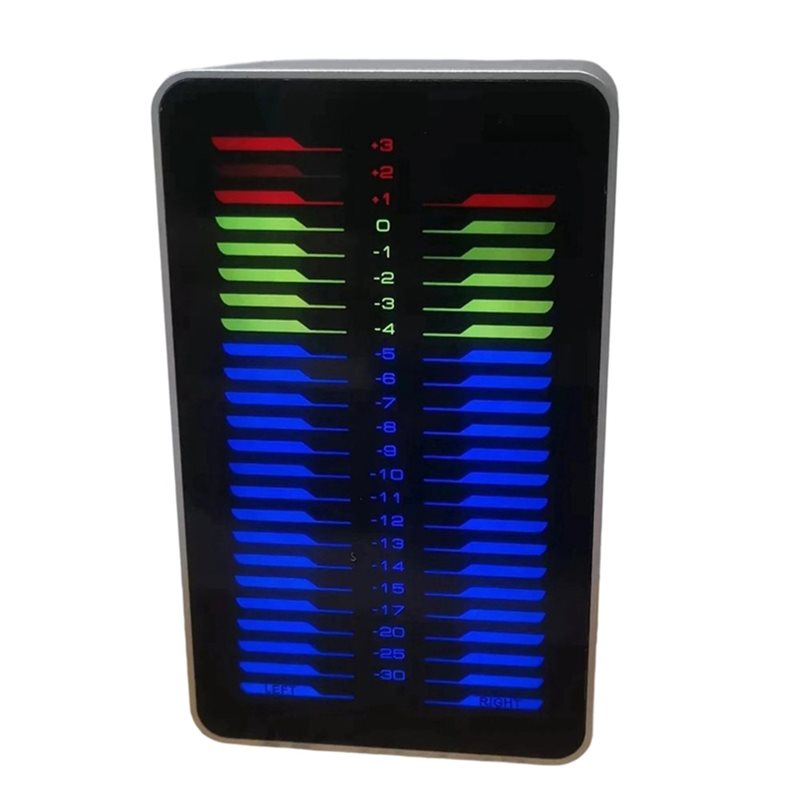 Двухканальный LED-дисплей уров – обзор и цена Audio Music Visualizer