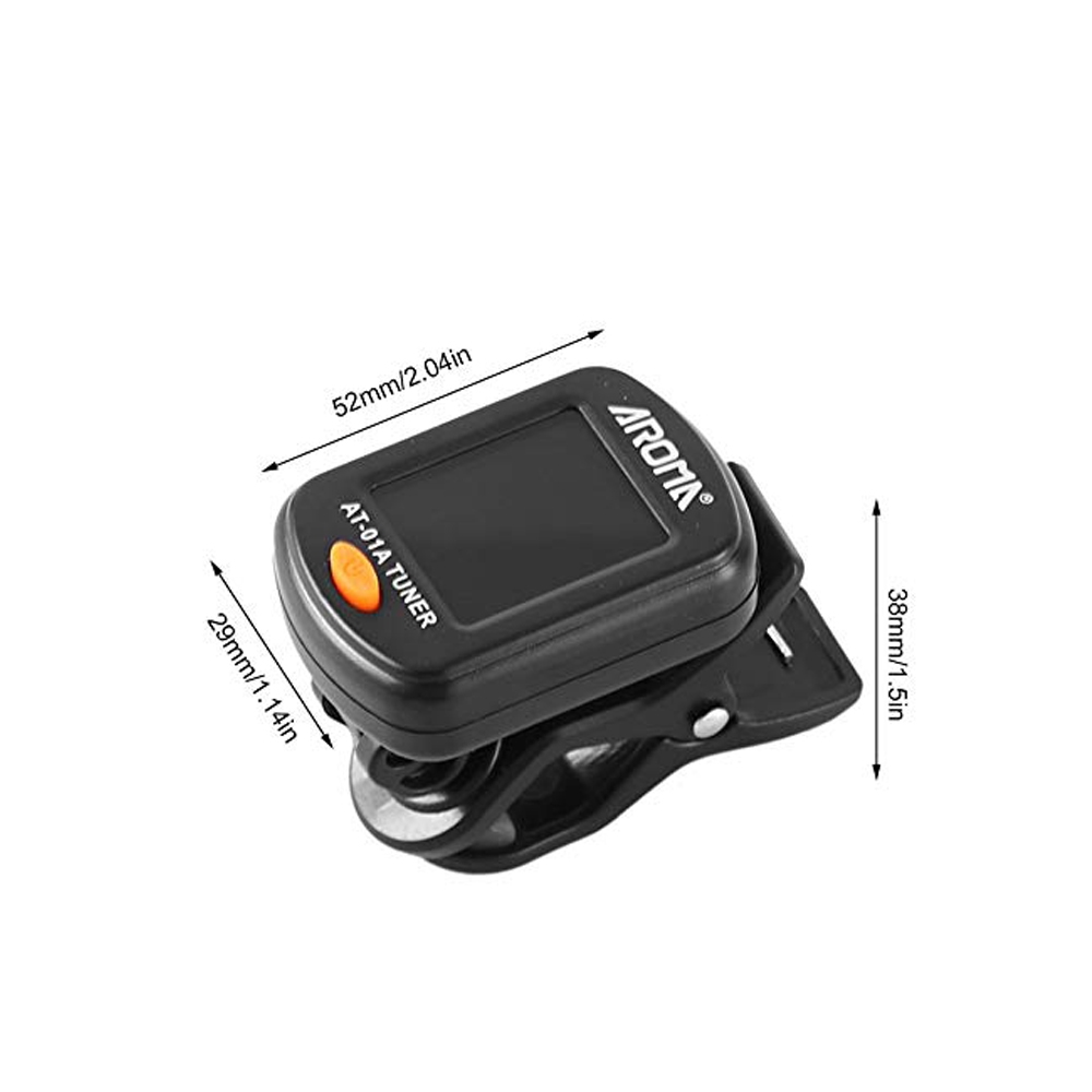 Гитарный тюнер AT-01A/101, скл – обзор и цена Guitar Tuner Clip