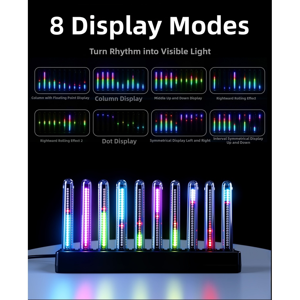 RGB LED-подсветка для SPECTRUM – обзор и цена Audio Music Visualizer